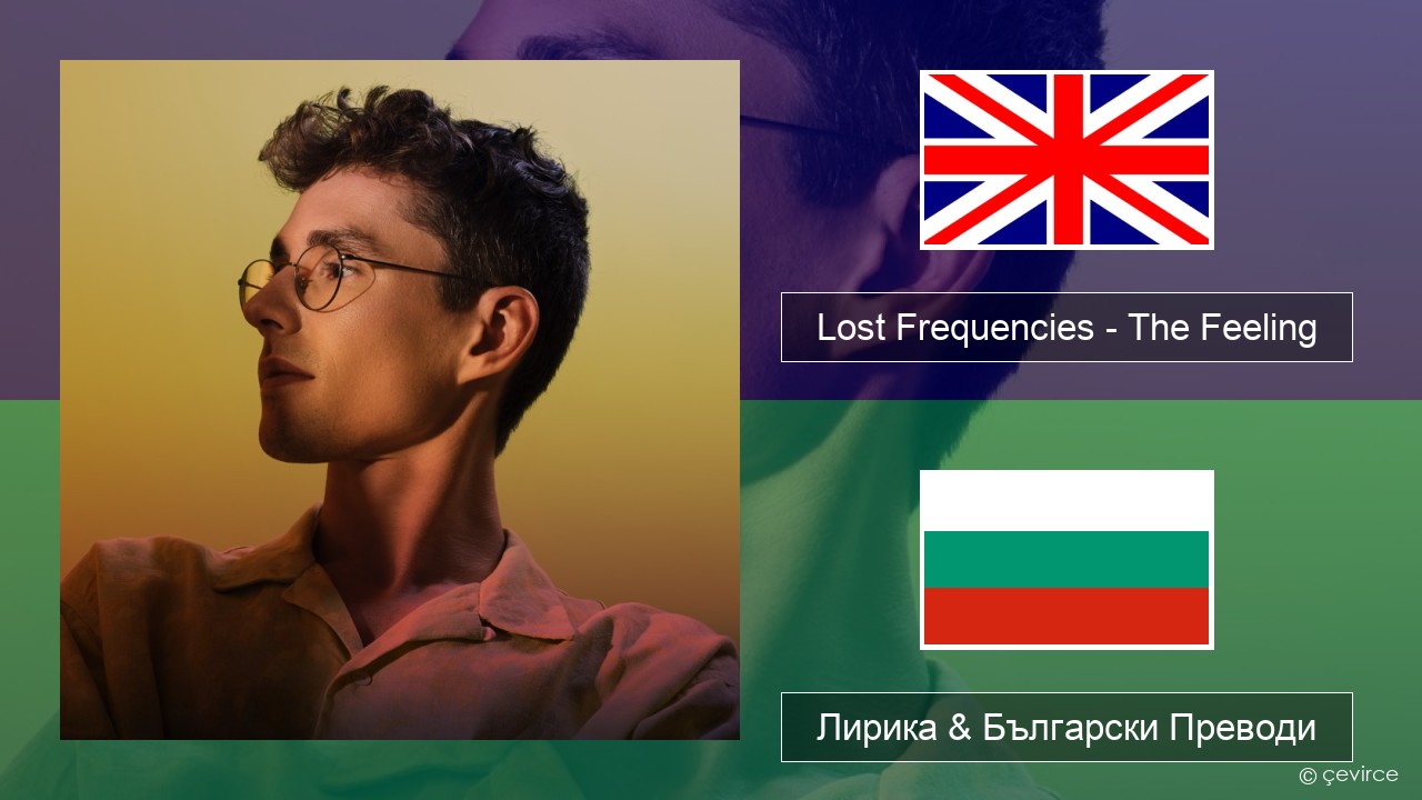 Lost Frequencies – The Feeling Български Лирика & Български Преводи