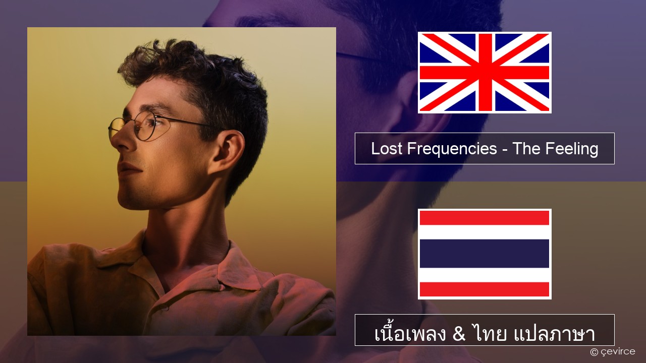 Lost Frequencies – The Feeling ภาษาไทย เนื้อเพลง & ไทย แปลภาษา