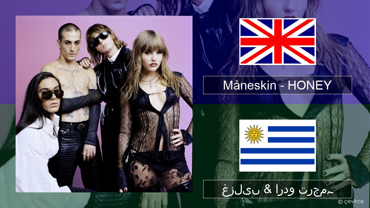 Måneskin – HONEY (ARE U COMING?) انگریزی غزلیں & اردو ترجمہ