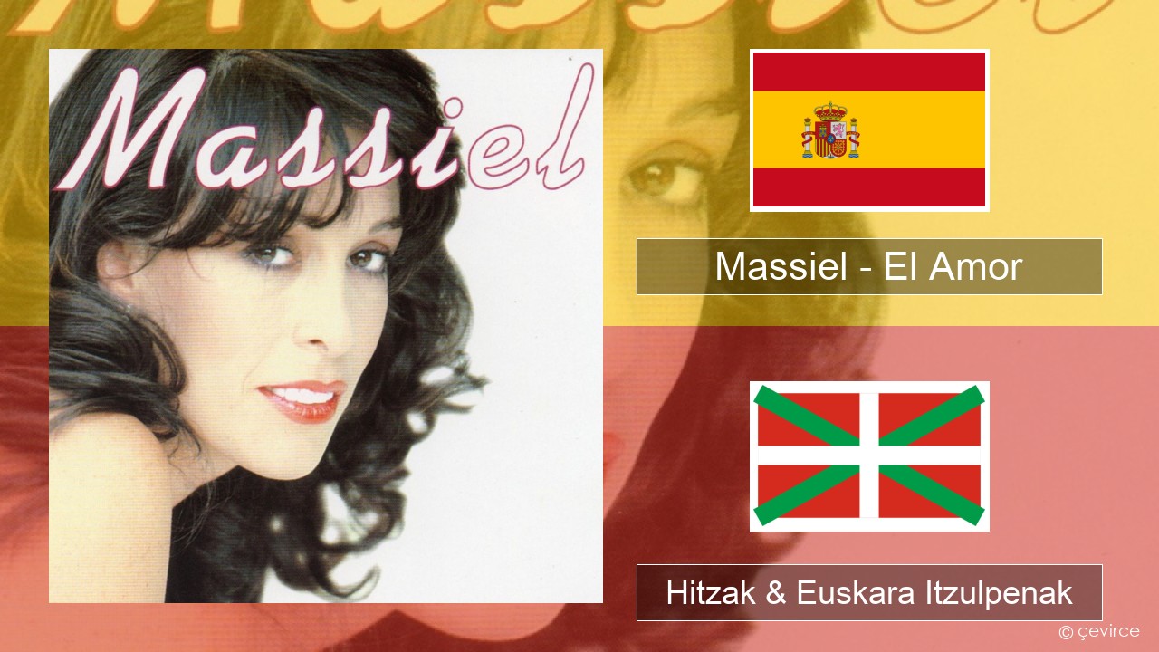 Massiel – El Amor Espainiako Hitzak & Euskara Itzulpenak
