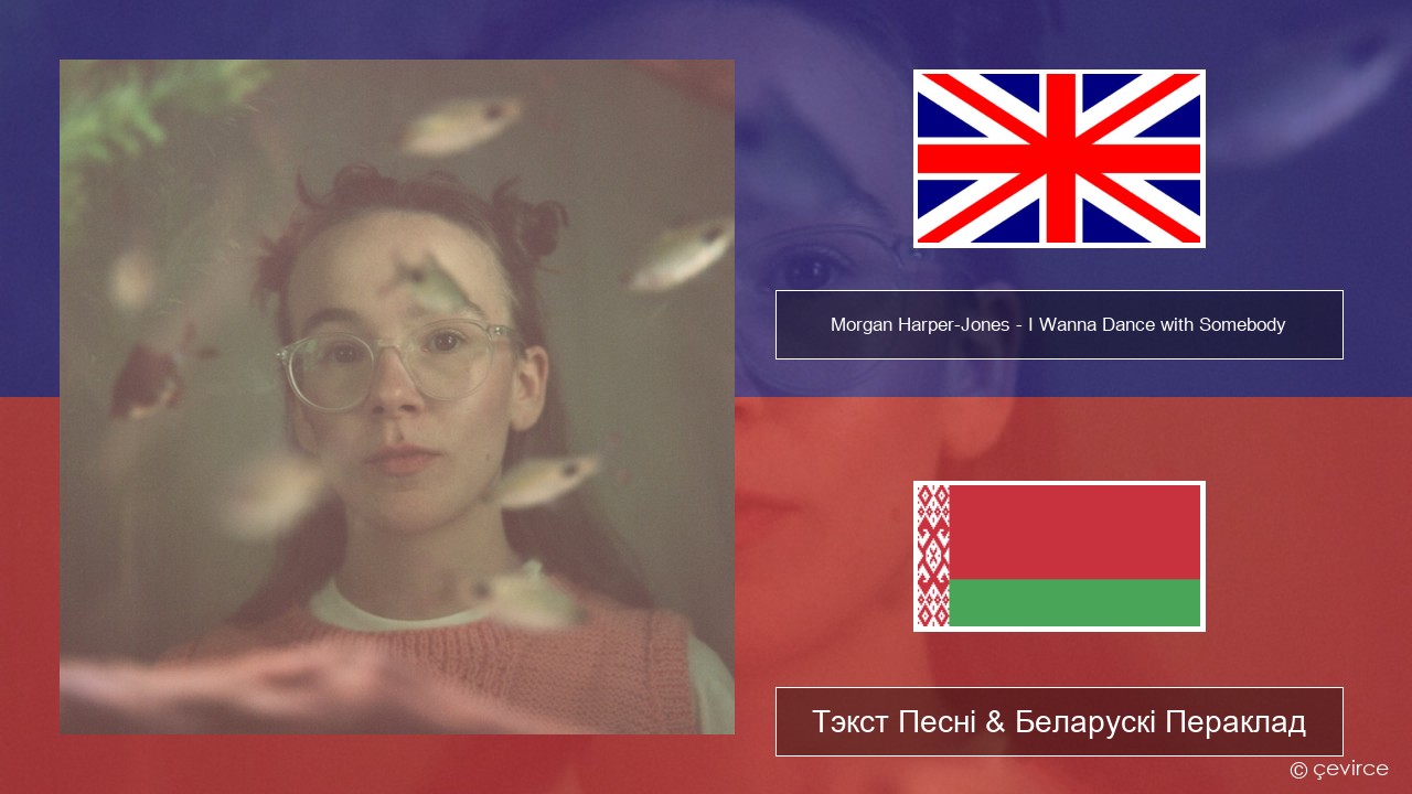 Morgan Harper-Jones – I Wanna Dance with Somebody (Who Loves Me) Англійскі Тэкст Песні & Беларускі Пераклад