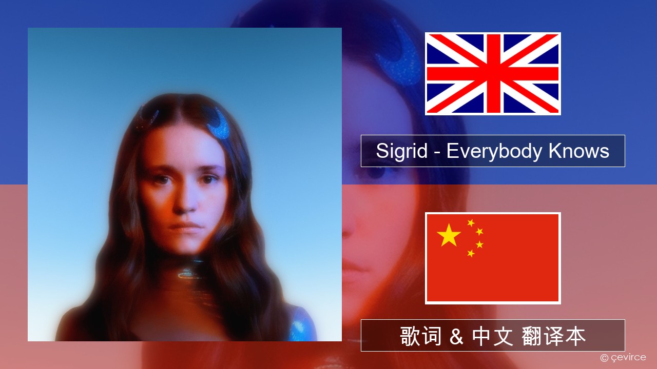Sigrid – Everybody Knows 英语 歌词 & 中文 翻译本