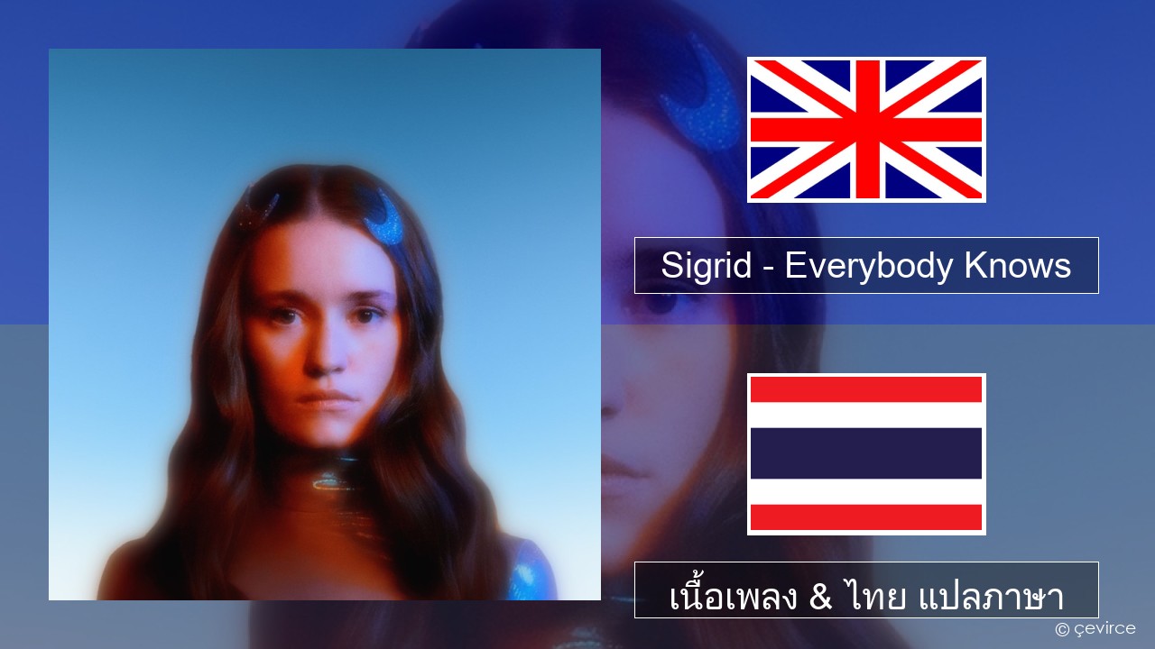 Sigrid – Everybody Knows ภาษาไทย เนื้อเพลง & ไทย แปลภาษา