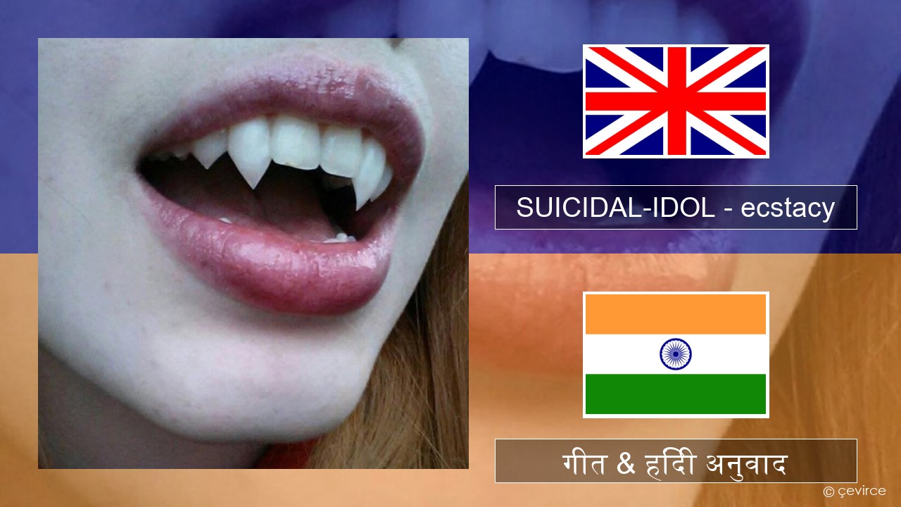 SUICIDAL-IDOL – ecstacy (slowed) अंग्रेजी गीत & हिंदी अनुवाद