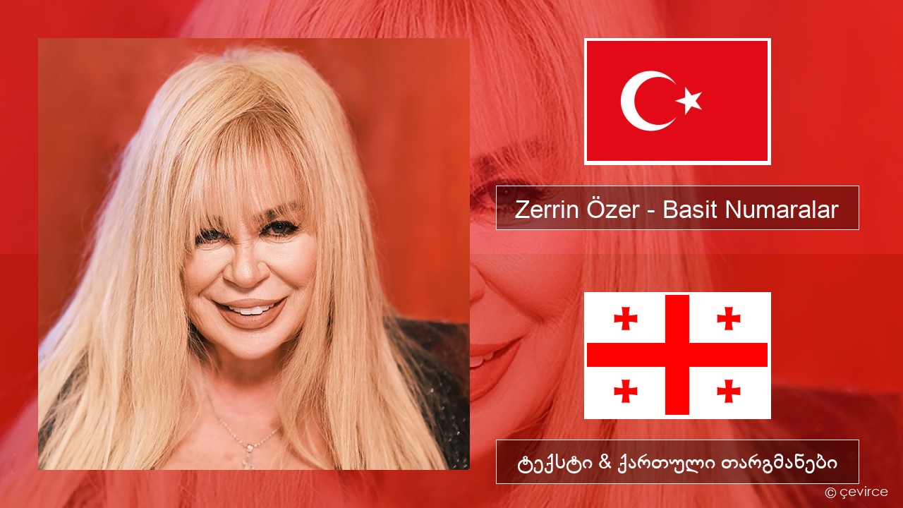 Zerrin Özer – Basit Numaralar თურქული ტექსტი & ქართული თარგმანები