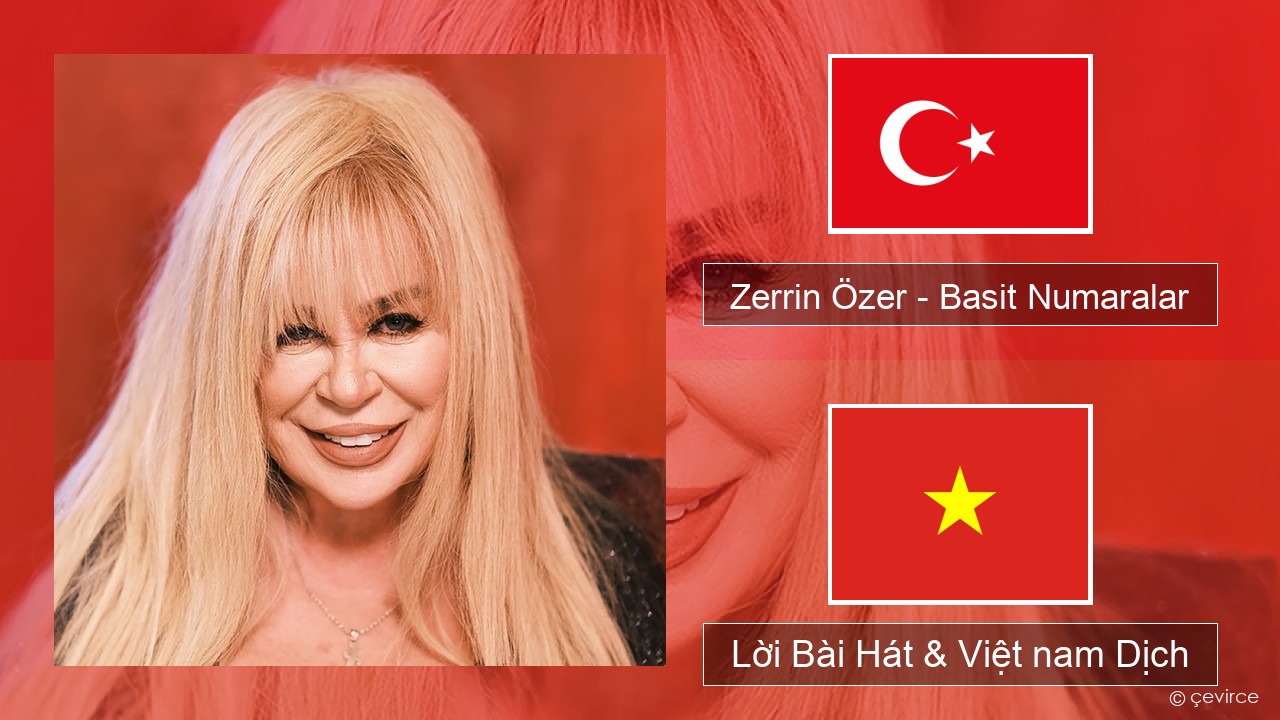 Zerrin Özer – Basit Numaralar Thổ nhĩ kỳ Lời Bài Hát & Việt nam Dịch