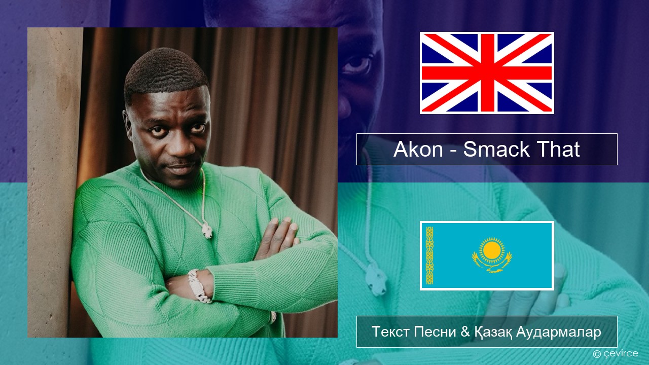 Akon – Smack That (feat. Eminem) Ағылшын Текст Песни & Қазақ Аудармалар
