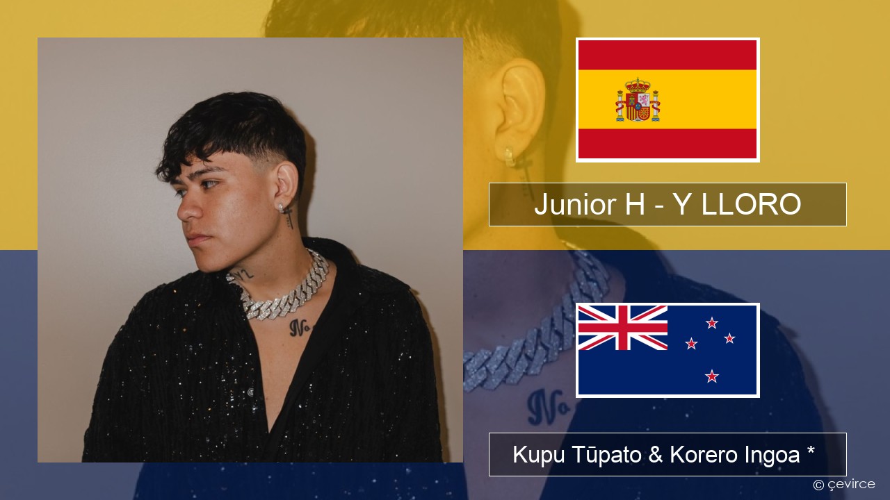 Junior H – Y LLORO Ingoa *  Kupu Tūpato & Korero Ingoa *
