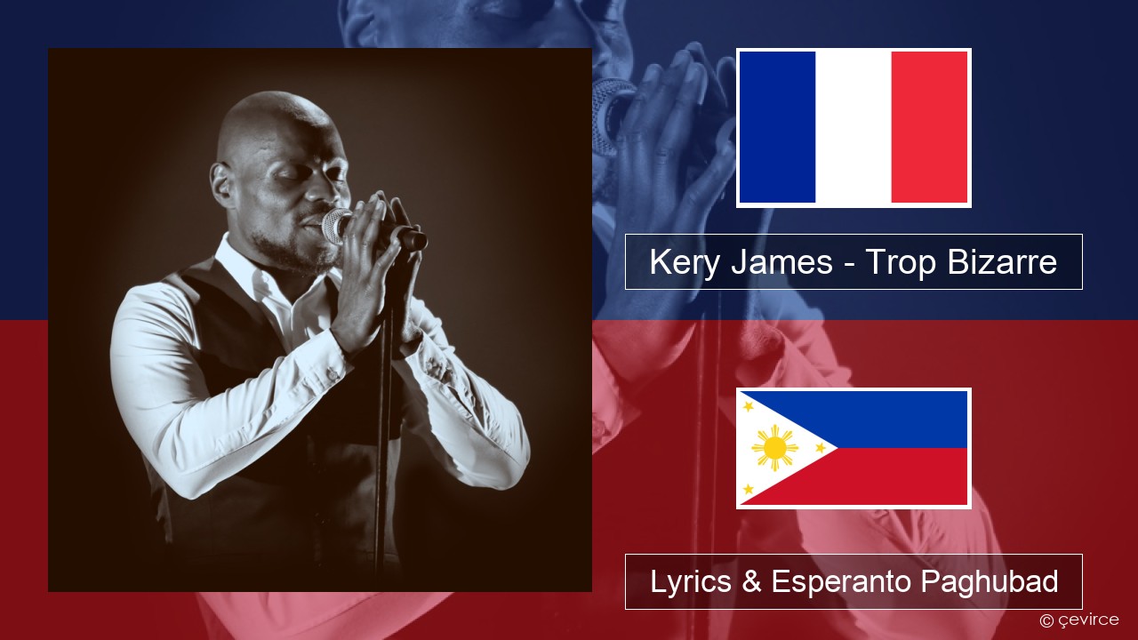 Kery James – Trop Bizarre (feat. Alonzo, Sadek & Kofs) Pransiya Lyrics & Esperanto Paghubad