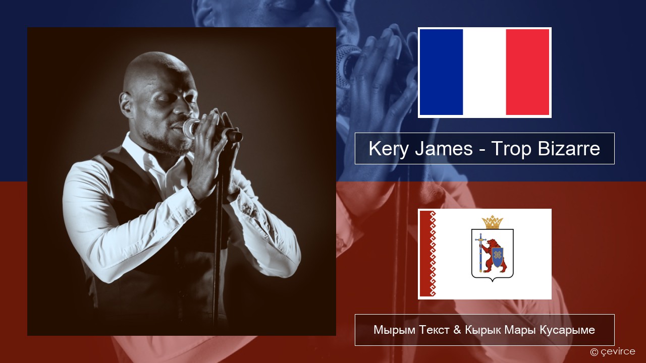 Kery James – Trop Bizarre (feat. Alonzo, Sadek & Kofs) Француз Мырым Текст & Кырык Мары Кусарыме