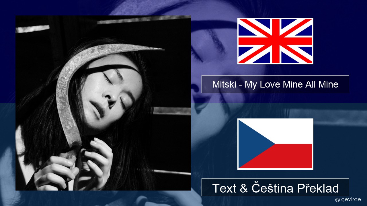 Mitski – My Love Mine All Mine Anglický Text & Čeština Překlad