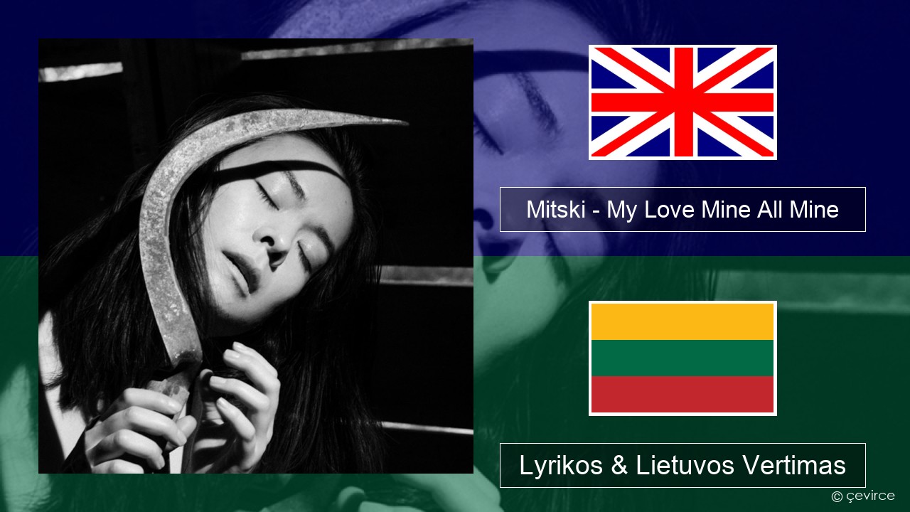 Mitski – My Love Mine All Mine Anglų Lyrikos & Lietuvos Vertimas