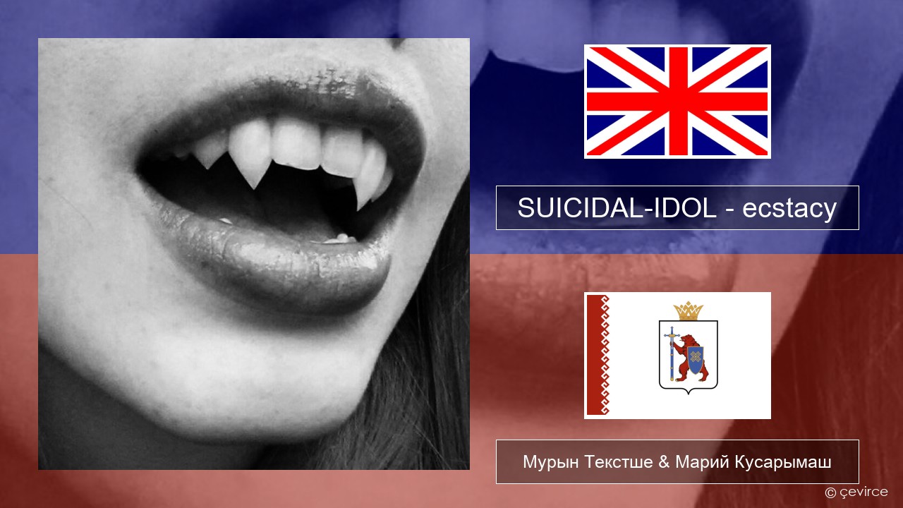SUICIDAL-IDOL – ecstacy (super slowed) Англичан Мурын Текстше & Марий Кусарымаш