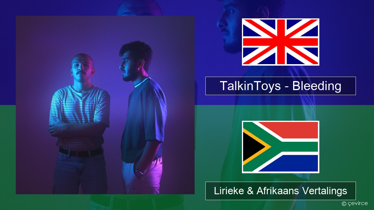 TalkinToys – Bleeding Engels Lirieke & Afrikaans Vertalings