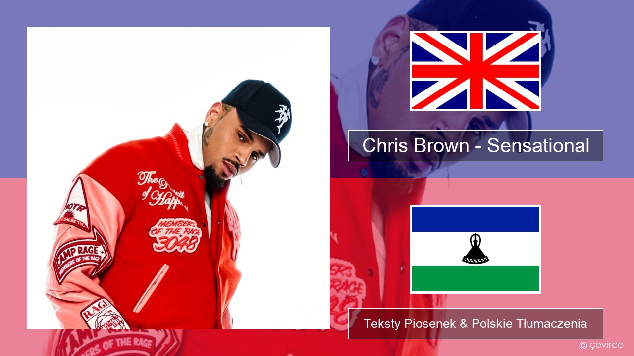 Chris Brown – Sensational (feat. Davido & Lojay) Polski Teksty Piosenek & Polskie Tłumaczenia