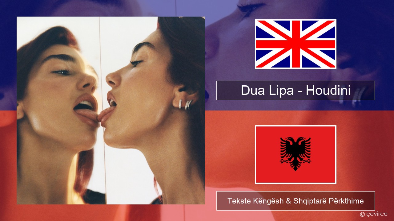 Dua Lipa – Houdini Anglisht Tekste Këngësh & Shqiptarë Përkthime