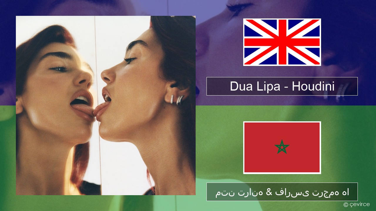 Dua Lipa – Houdini فارسی متن ترانه & فارسی ترجمه ها