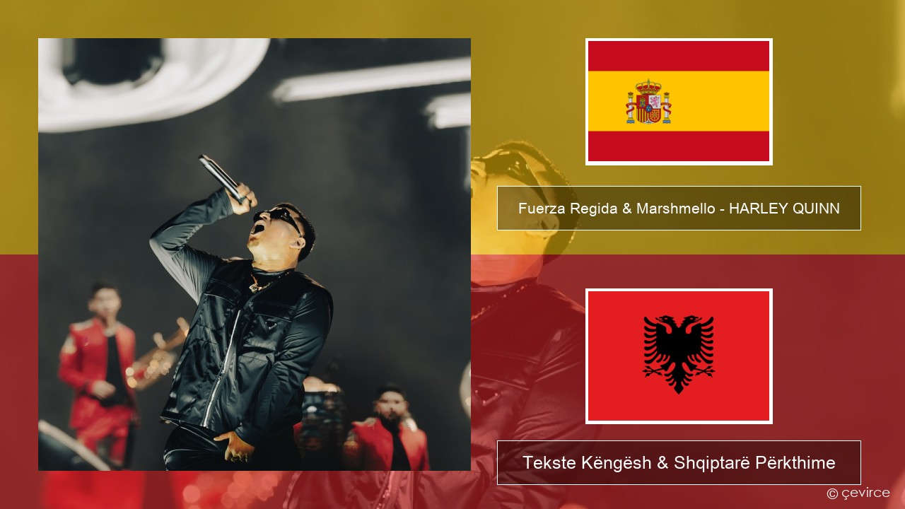 Fuerza Regida & Marshmello – HARLEY QUINN Spanjollë Tekste Këngësh & Shqiptarë Përkthime
