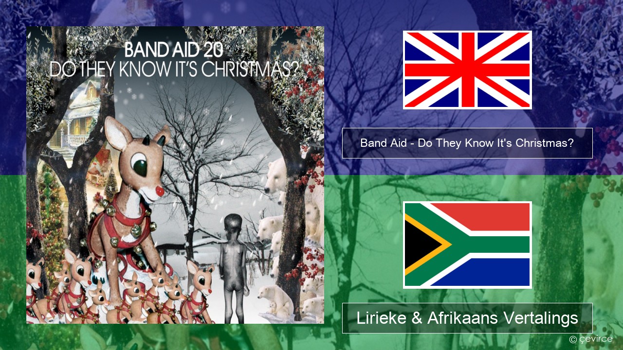 Band Aid – Do They Know It’s Christmas? Engels Lirieke & Afrikaans Vertalings
