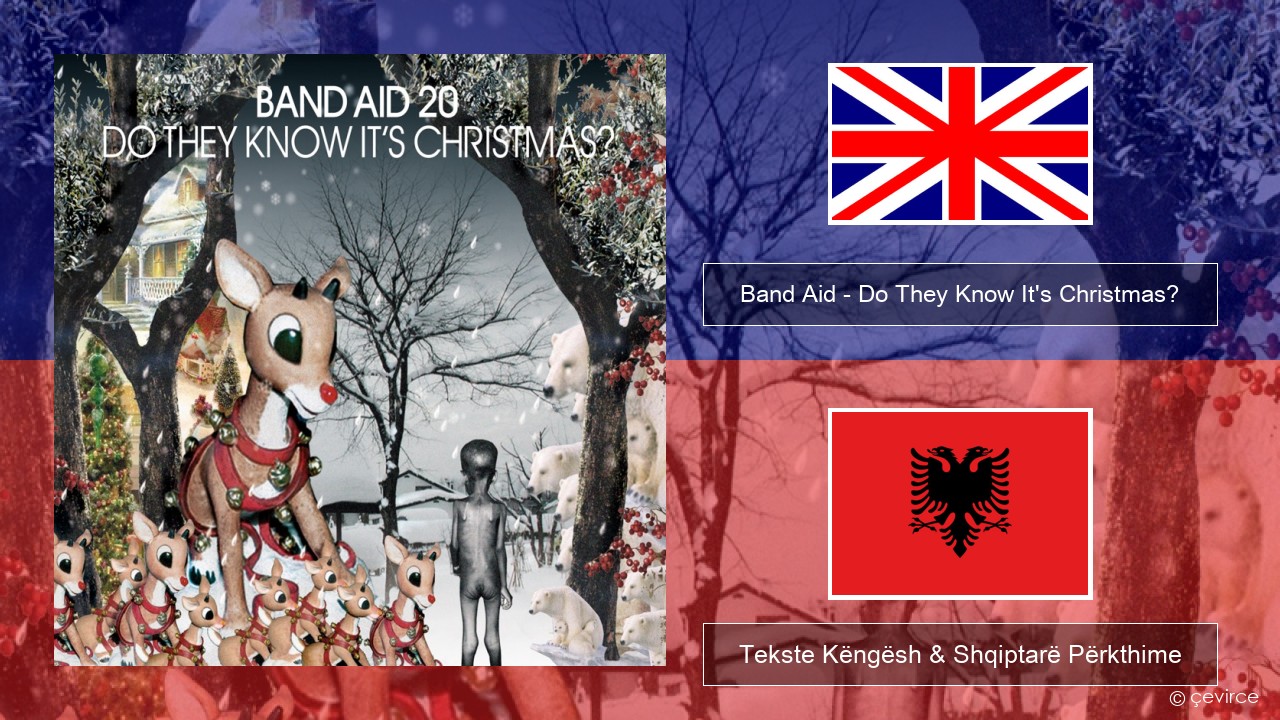 Band Aid – Do They Know It’s Christmas? Anglisht Tekste Këngësh & Shqiptarë Përkthime