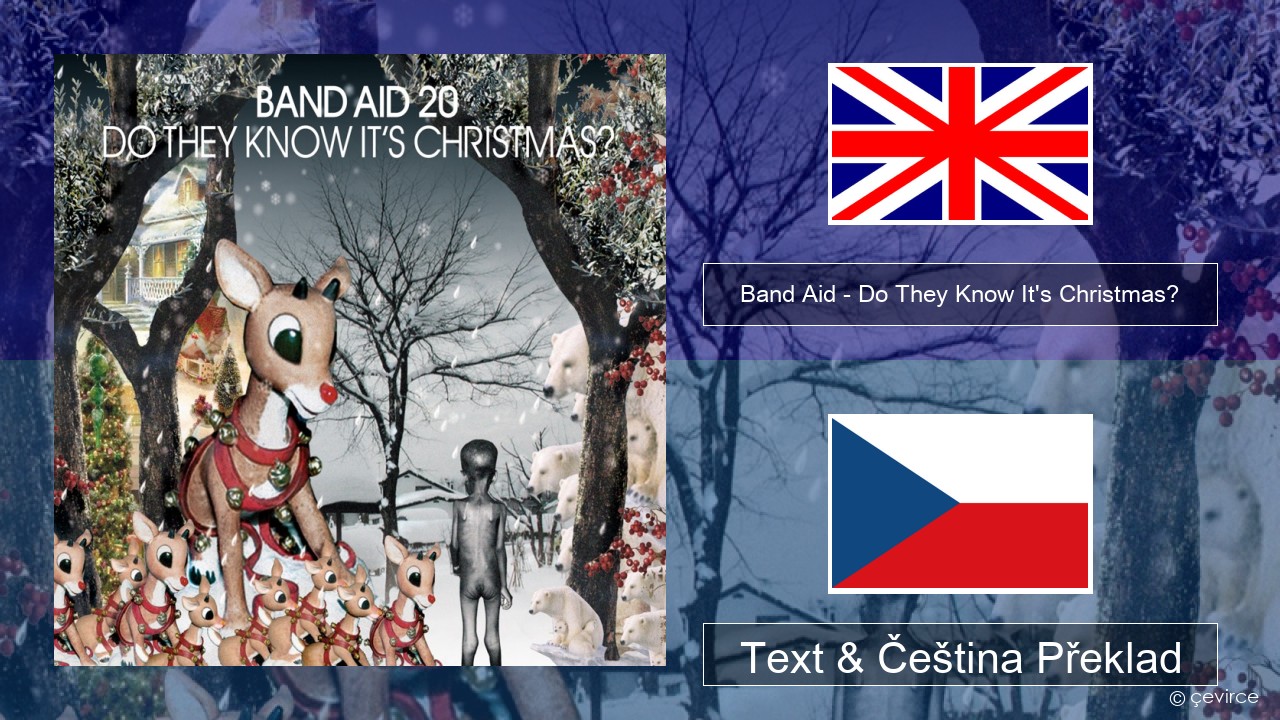 Band Aid – Do They Know It’s Christmas? Anglický Text & Čeština Překlad