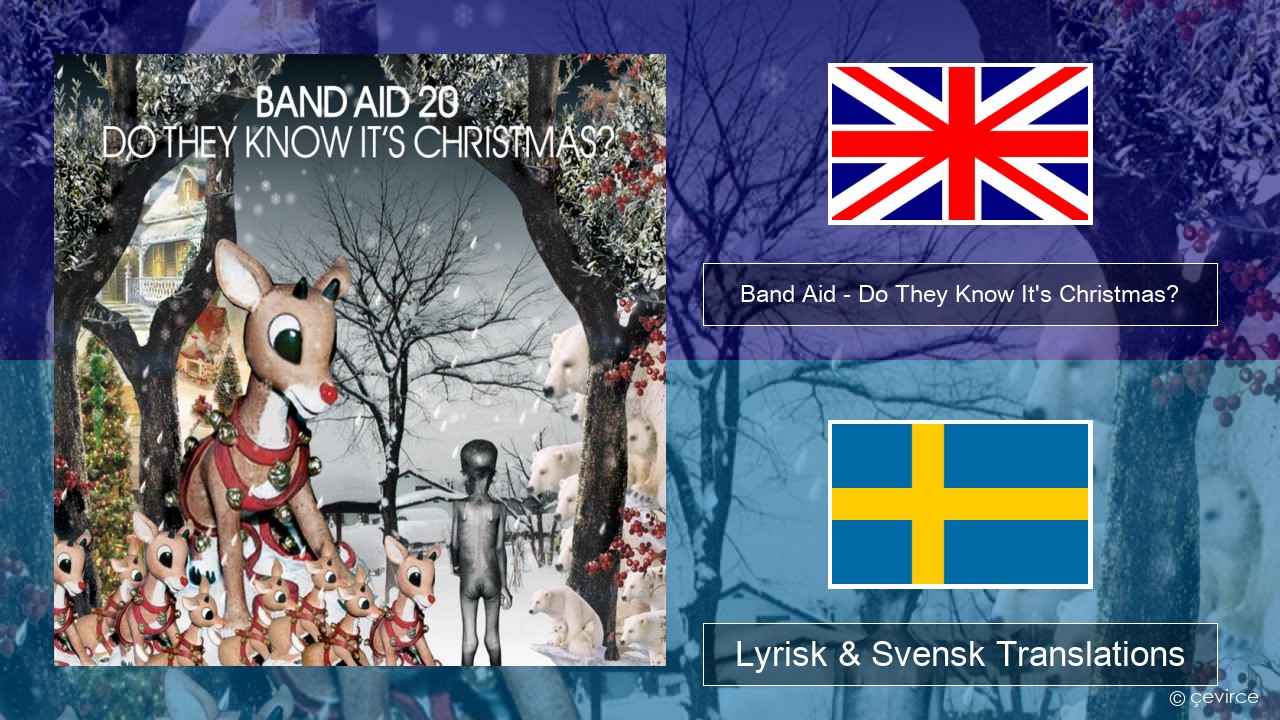 Band Aid – Do They Know It’s Christmas? Engelsk Lyrisk & Svensk Translations