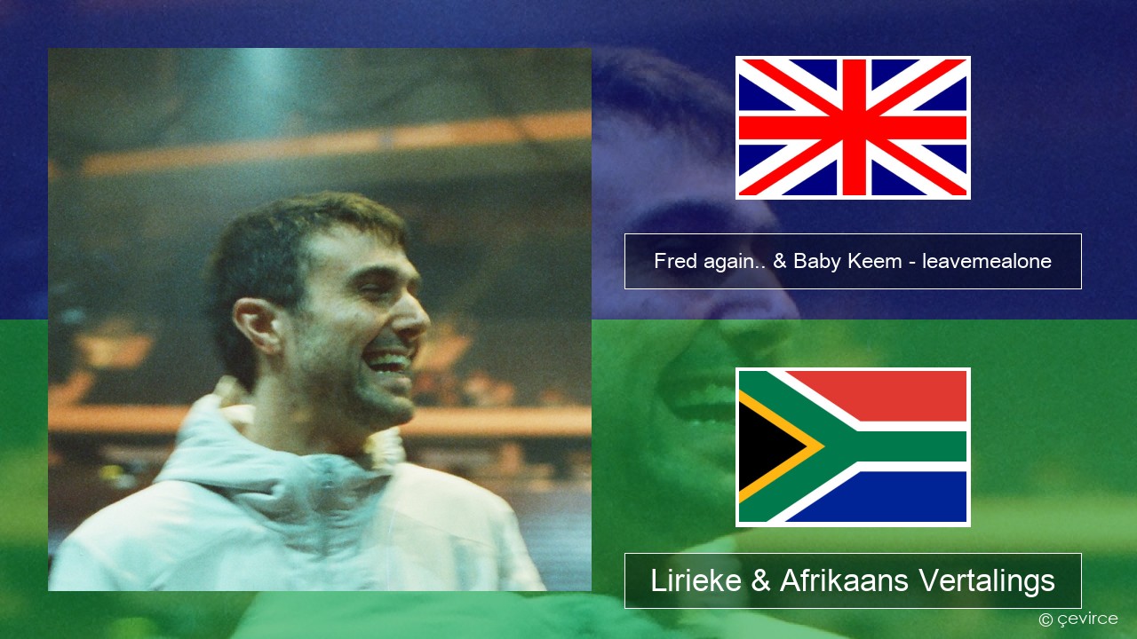 Fred again.. & Baby Keem – leavemealone Engels Lirieke & Afrikaans Vertalings