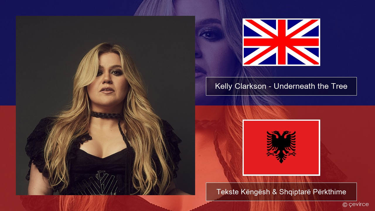 Kelly Clarkson – Underneath the Tree Anglisht Tekste Këngësh & Shqiptarë Përkthime