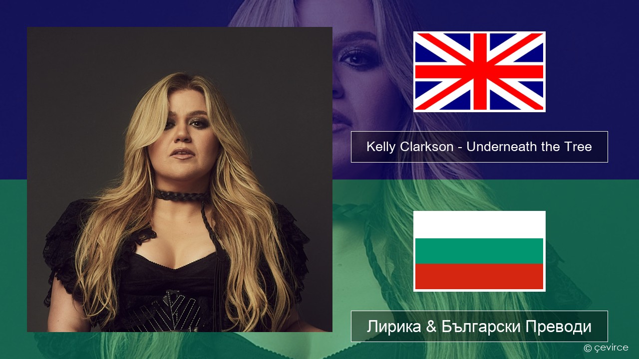 Kelly Clarkson – Underneath the Tree Български Лирика & Български Преводи