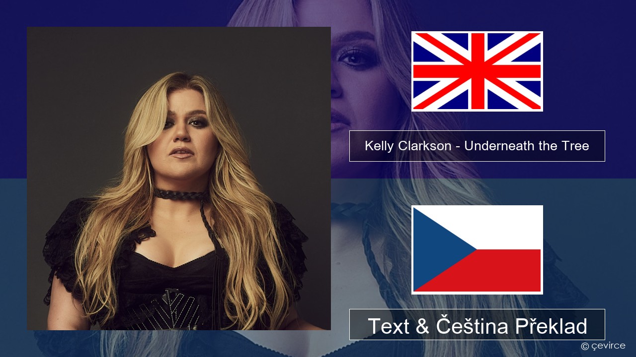Kelly Clarkson – Underneath the Tree Anglický Text & Čeština Překlad