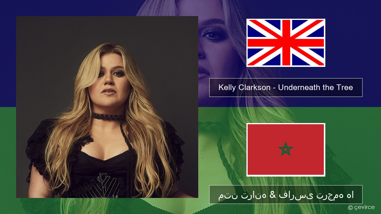 Kelly Clarkson – Underneath the Tree فارسی متن ترانه & فارسی ترجمه ها