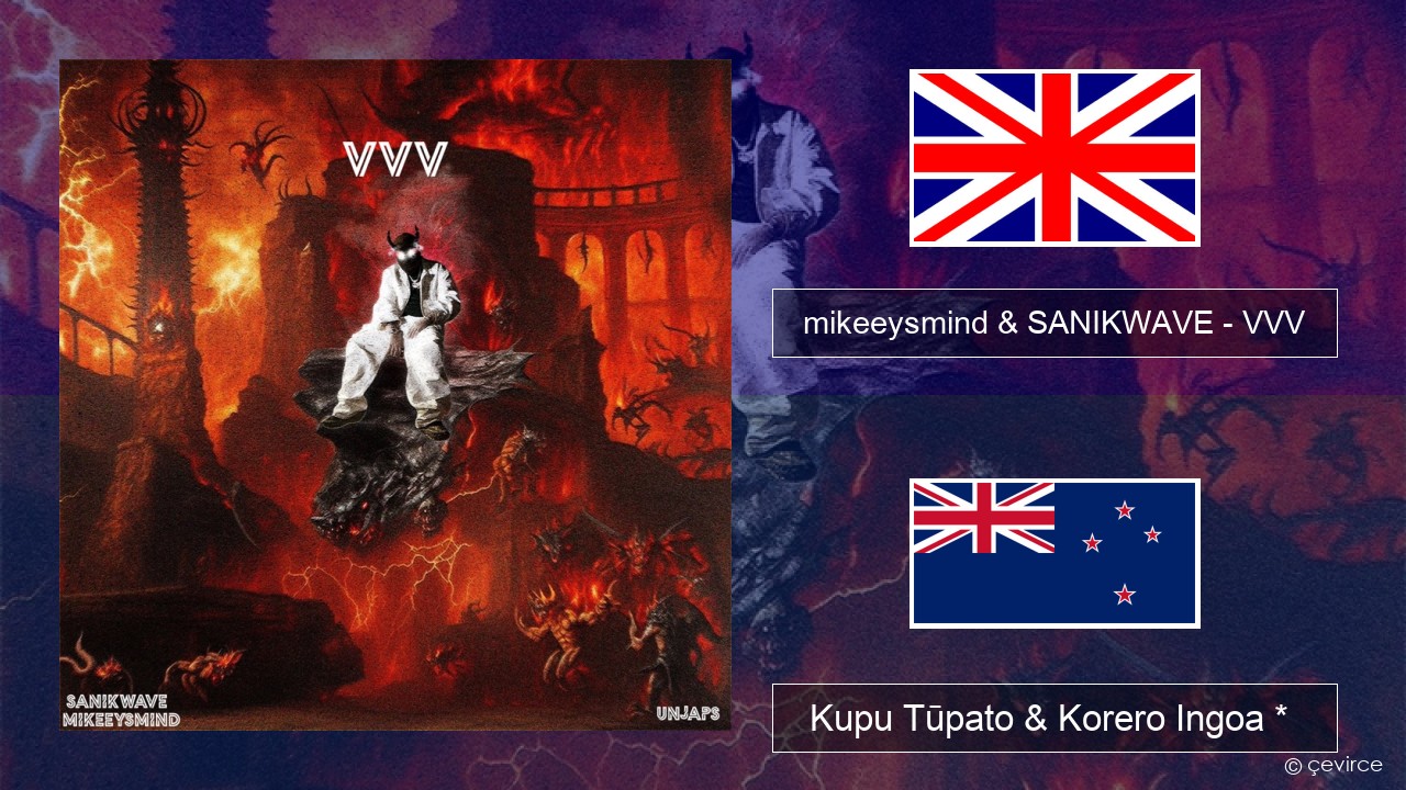 mikeeysmind & SANIKWAVE – VVV Ingoa *  Kupu Tūpato & Korero Ingoa *