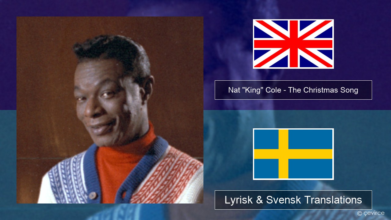 Nat “King” Cole – The Christmas Song (feat. Natalie Cole) Engelsk Lyrisk & Svensk Translations