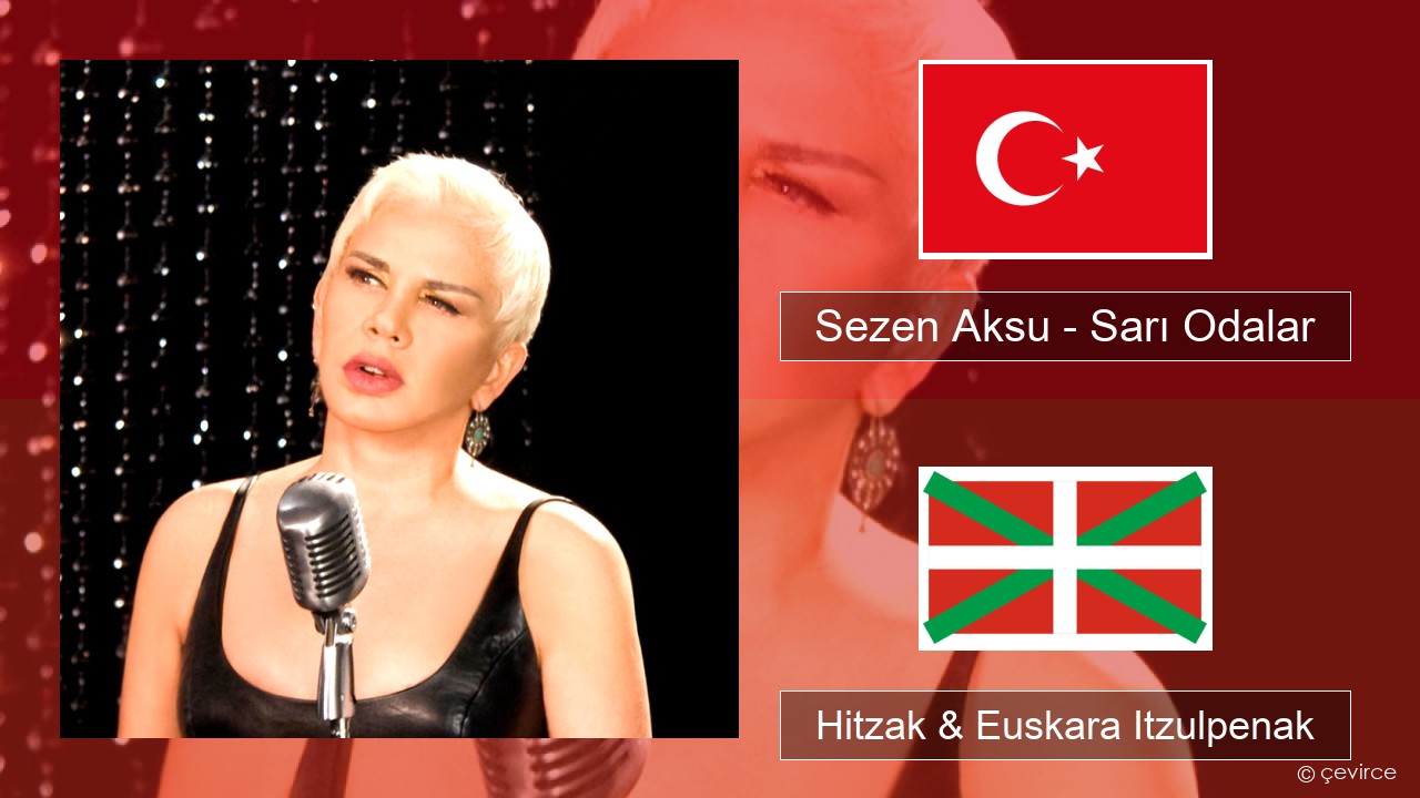 Sezen Aksu – Sarı Odalar Turkiarra Hitzak & Euskara Itzulpenak