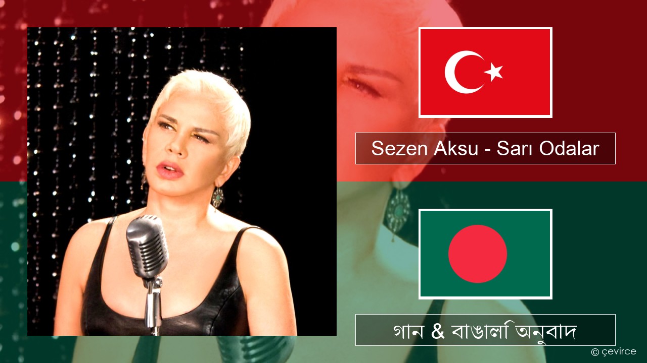 Sezen Aksu – Sarı Odalar তুর্কি গান & বাঙালি অনুবাদ