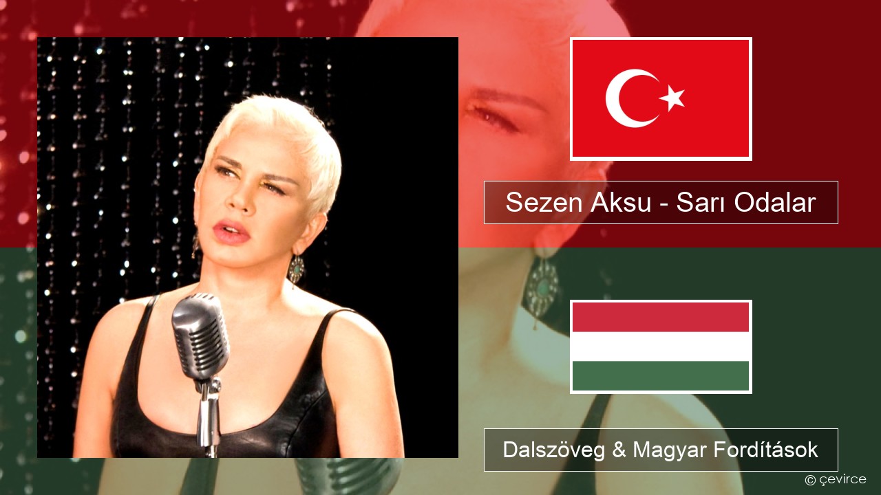 Sezen Aksu – Sarı Odalar Török Dalszöveg & Magyar Fordítások