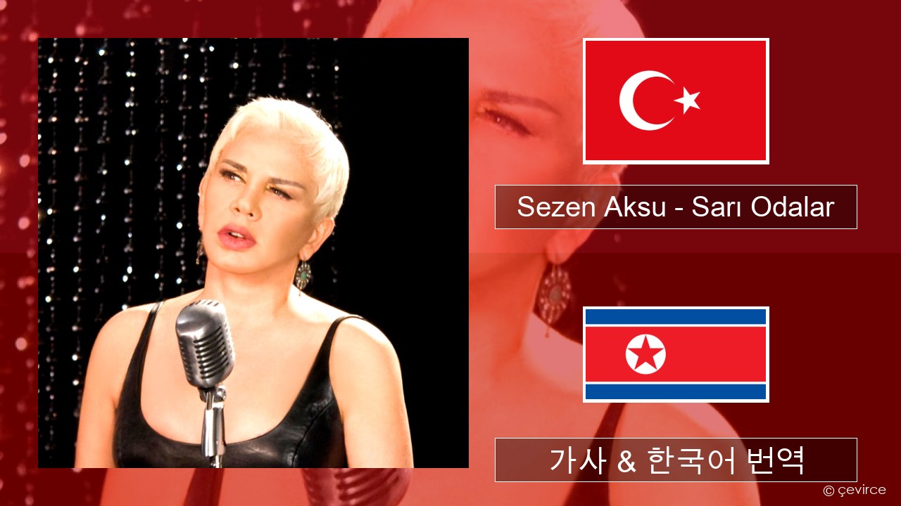 Sezen Aksu – Sarı Odalar 터키어 가사 & 한국어 번역