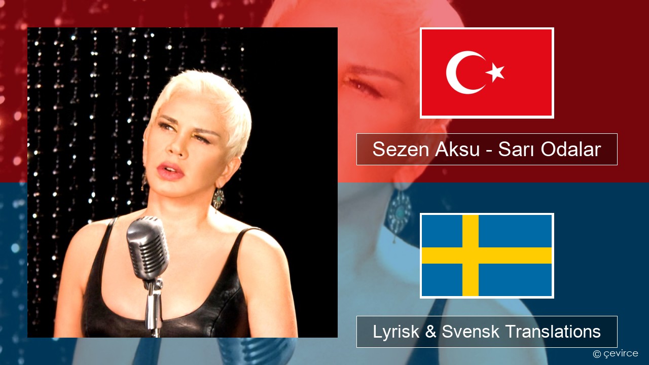 Sezen Aksu – Sarı Odalar Turkisk Lyrisk & Svensk Translations