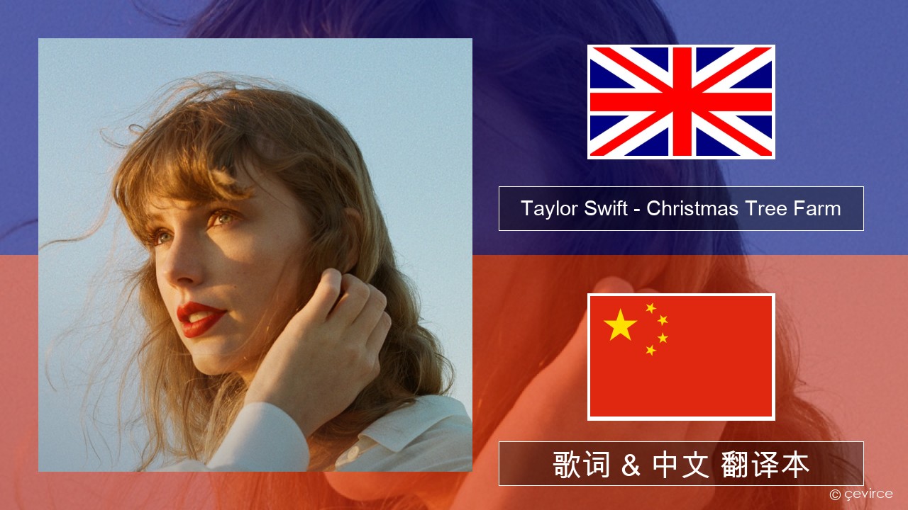 Taylor Swift – Christmas Tree Farm 英语 歌词 & 中文 翻译本