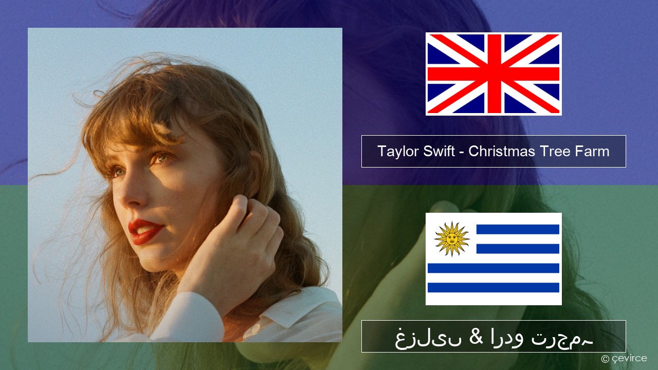 Taylor Swift – Christmas Tree Farm انگریزی غزلیں & اردو ترجمہ