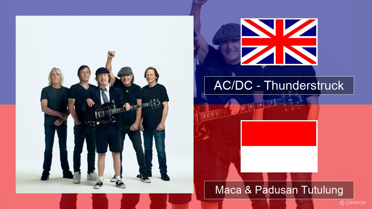 AC/DC – Thunderstruck Sing Maca & Padusan Tutulung