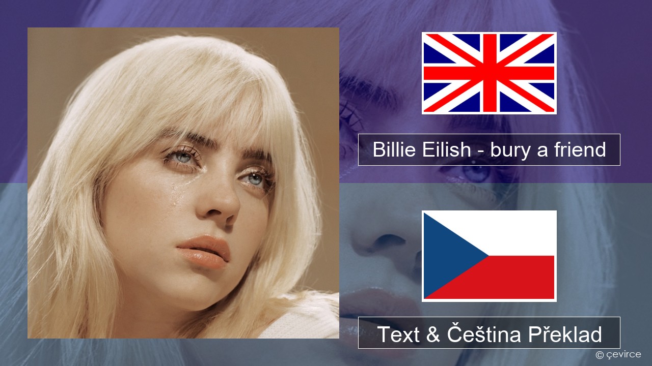 Billie Eilish – bury a friend Anglický Text & Čeština Překlad