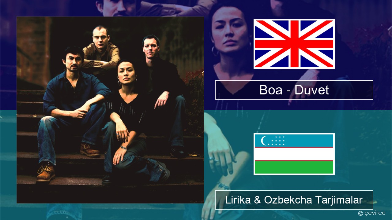 Boa – Duvet Ingliz tili Lirika & Ozbekcha Tarjimalar