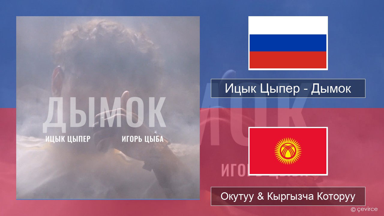 Ицык Цыпер – Дымок (feat. Игорь Цыба) Орусча Окутуу & Кыргызча Которуу