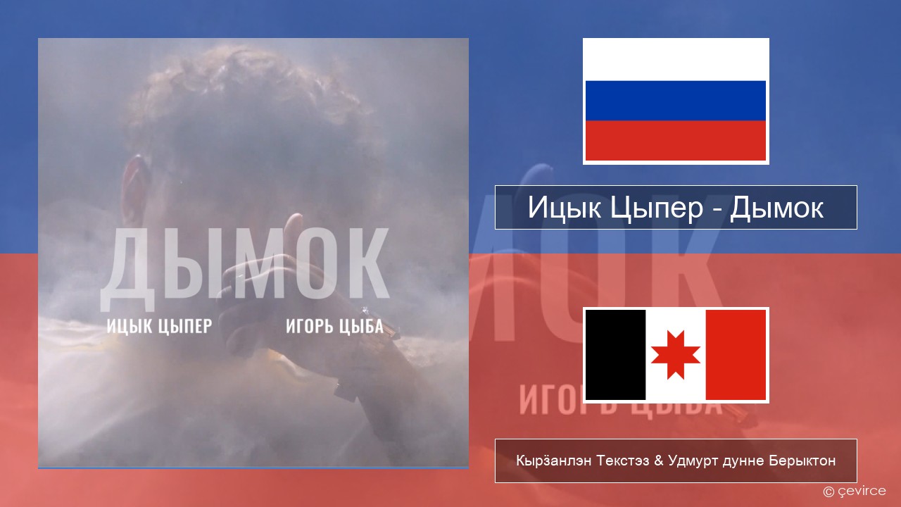 Ицык Цыпер – Дымок (feat. Игорь Цыба) Ӟуч Кырӟанлэн Текстэз & Удмурт дунне Берыктон