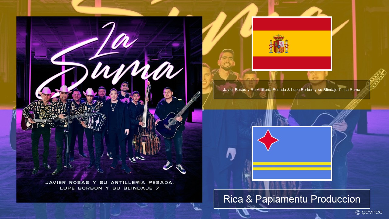 Javier Rosas y Su Artillería Pesada & Lupe Borbon y su Blindaje 7 – La Suma Spañó Rica & Papiamentu Produccion