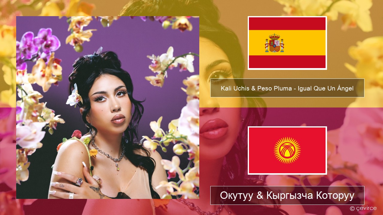 Kali Uchis & Peso Pluma – Igual Que Un Ángel Испан тили Окутуу & Кыргызча Которуу