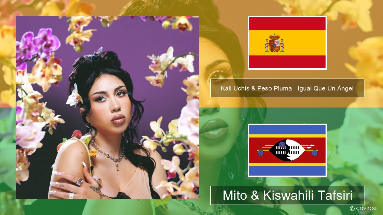 Kali Uchis & Peso Pluma – Igual Que Un Ángel Kihispania Mito & Kiswahili Tafsiri