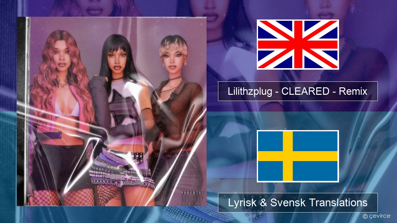 Lilithzplug – CLEARED – Remix Engelsk Lyrisk & Svensk Translations