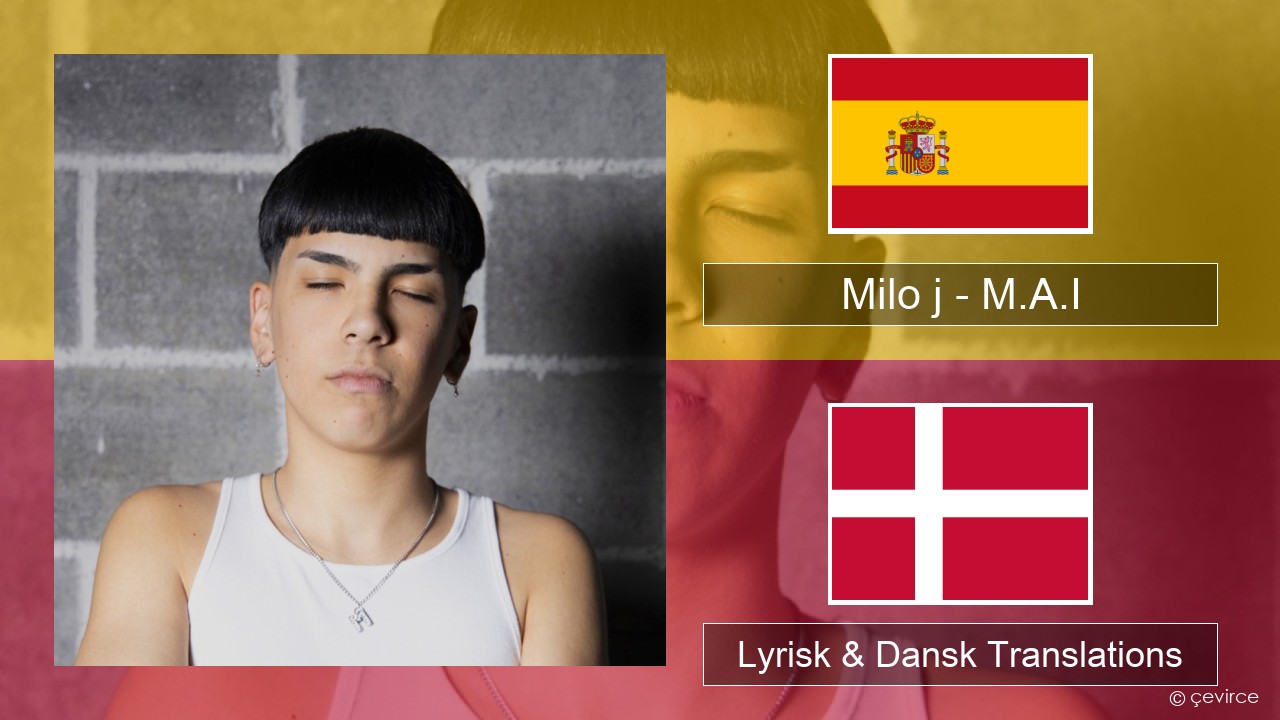 Milo j – M.A.I Spansk Lyrisk & Dansk Translations